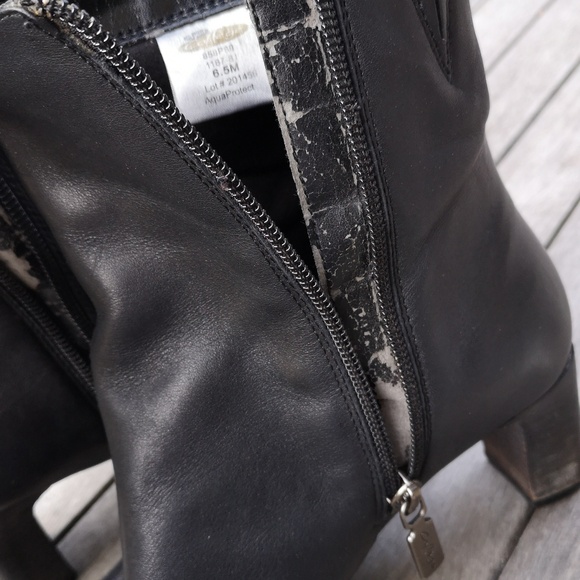 Collège leather ankle boots - Picture 15 of 16